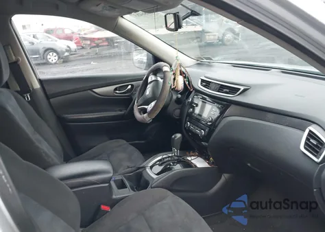 2015 Nissan Rogue Sv из США, поврежденный, VIN KNMAT2MV2FP503767